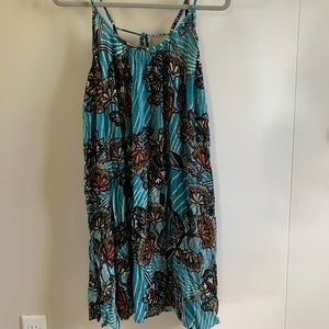 Anthro boho dress // beach cover up